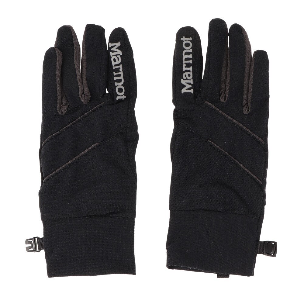  トレッキング ニットグローブ ストレッチトレッキンググローブ TOARJD72 BK
