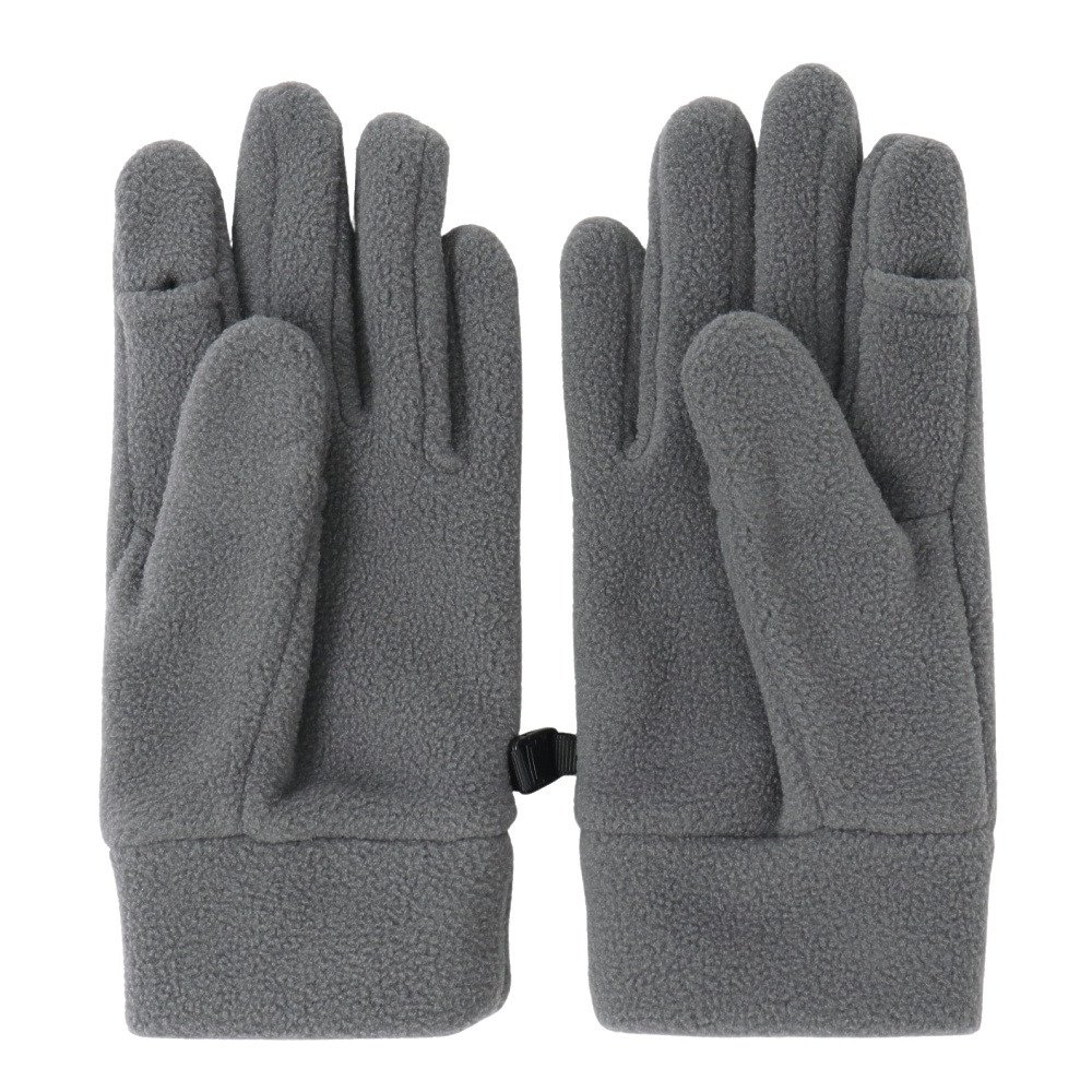 クリフメイヤー（KRIFF MAYER）（レディース）トレッキング ニットグローブ  5指フリースグローブ W2522100X:17:CHARCOAL