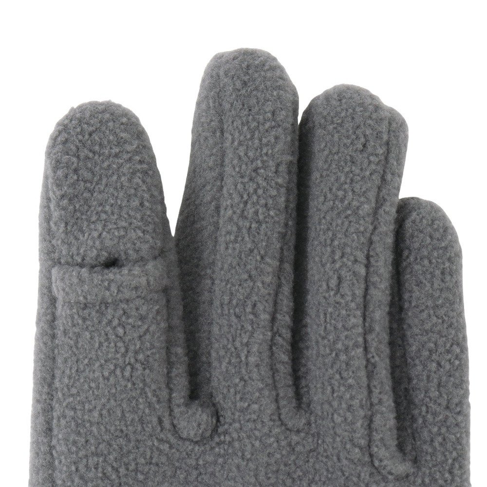 クリフメイヤー（KRIFF MAYER）（レディース）トレッキング ニットグローブ  5指フリースグローブ W2522100X:17:CHARCOAL