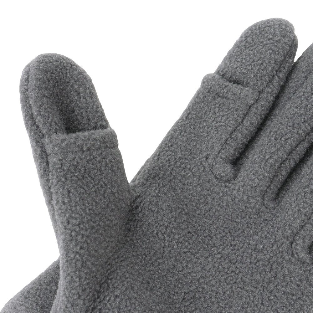 クリフメイヤー（KRIFF MAYER）（レディース）トレッキング ニットグローブ  5指フリースグローブ W2522100X:17:CHARCOAL