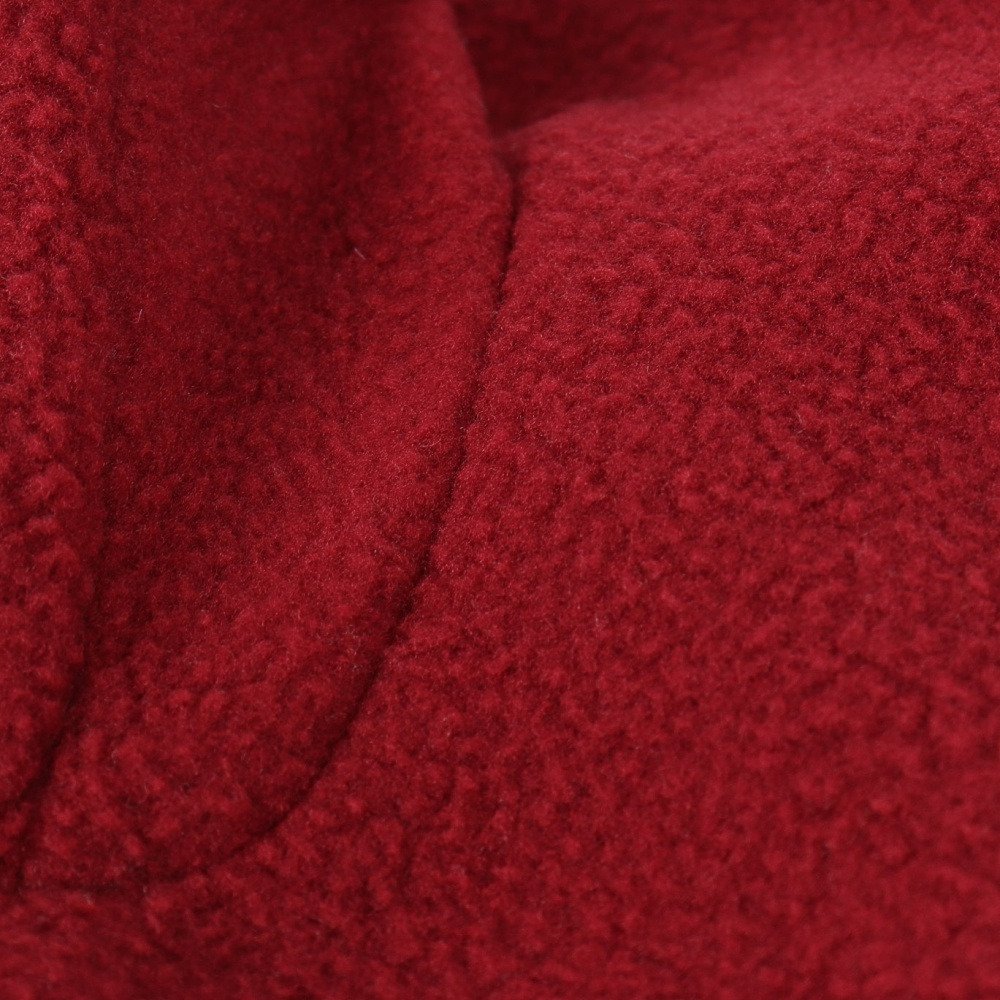 クリフメイヤー（KRIFF MAYER）（レディース）トレッキング ニットグローブ  指ぬきフリースグローブ W2522101X:42:BURGUNDY