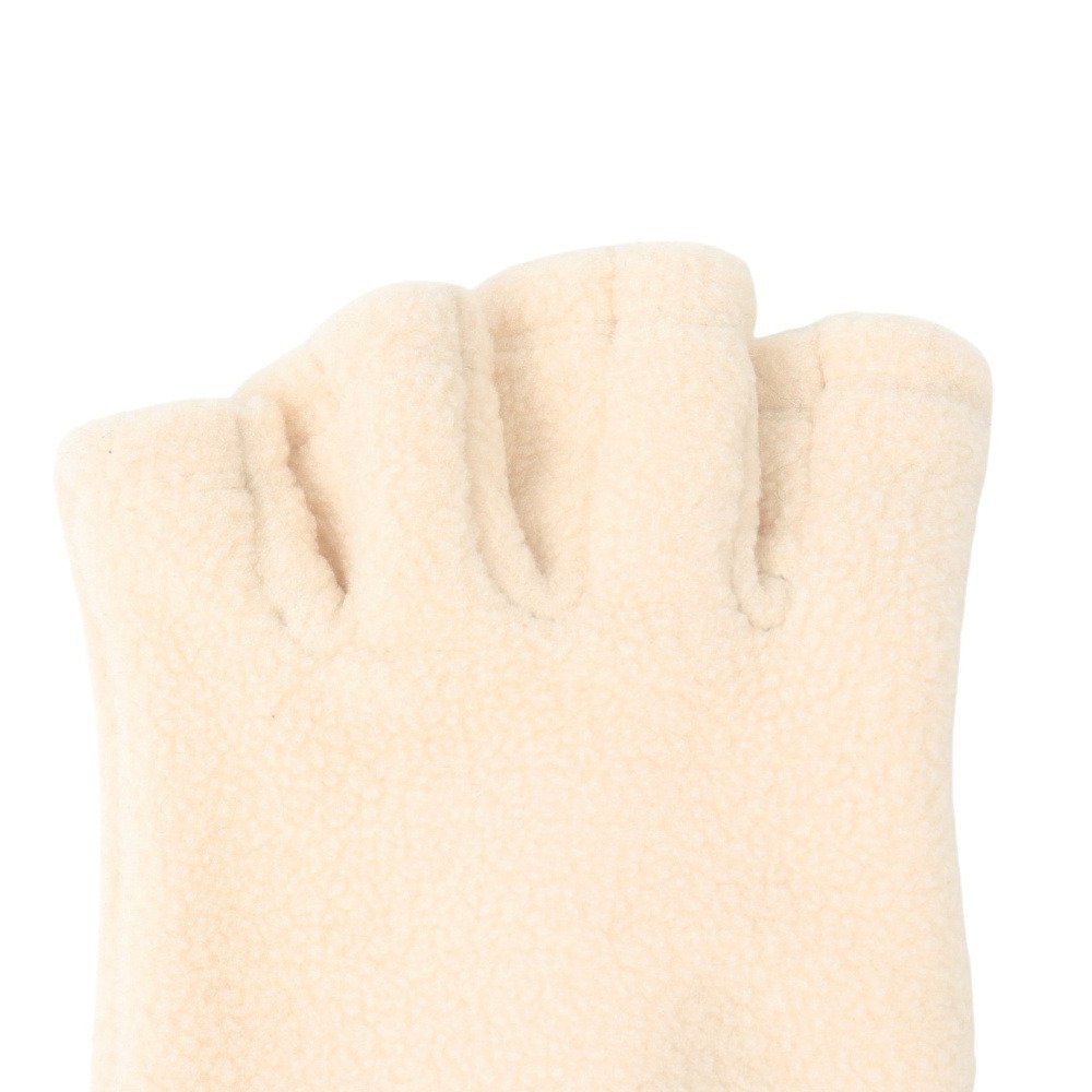 クリフメイヤー（KRIFF MAYER）（レディース）トレッキング ニットグローブ  指ぬきフリースグローブ W2522101X:9:NATURAL