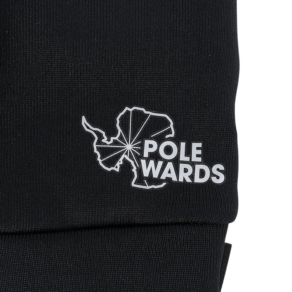 POLEWARDS（POLEWARDS）（メンズ）スマホ操作可能 軽量 ストレッチ ポーラテックインナーグローブ PW27FG53 BLK