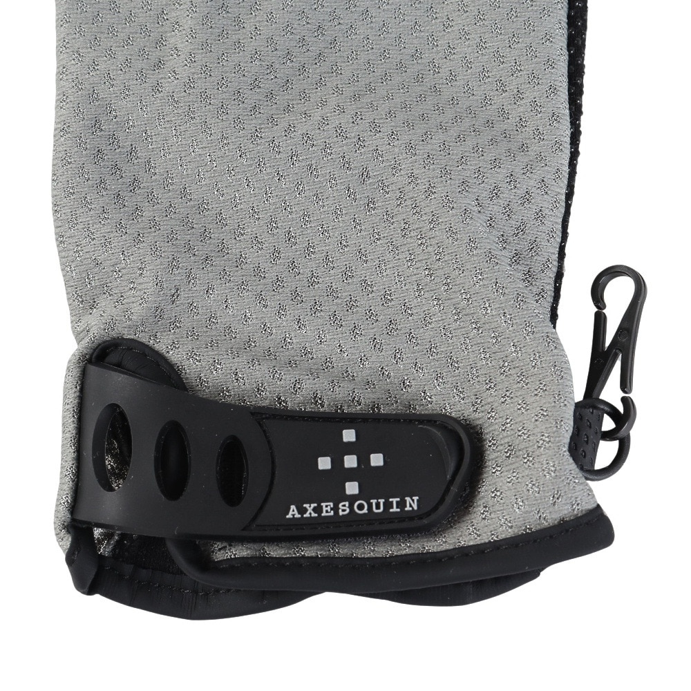 アクシーズクイン（AXESQUIN）（メンズ）トレッキング グローブ UV メッシュ フィンガーカットグローブ 013067-G01