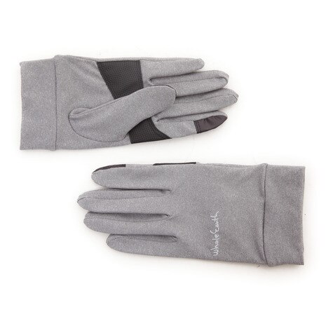 TREKKING STRECH GLOVE トレッキンググローブ WES17F03-7203 GRYの大画像