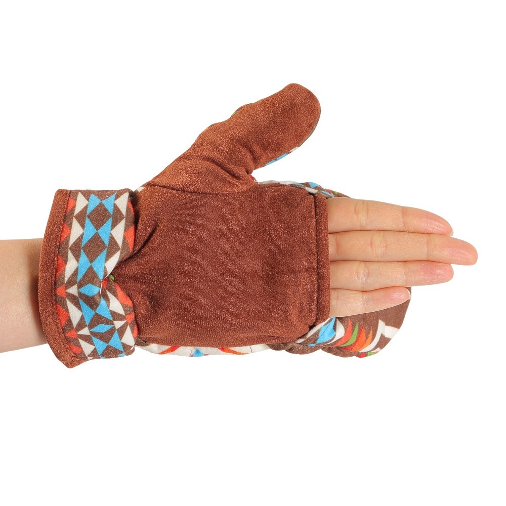 ペンドルトン（PENDLETON）（メンズ）トレッキング グローブ UCダウンミトン PDT-000-233026 BRN