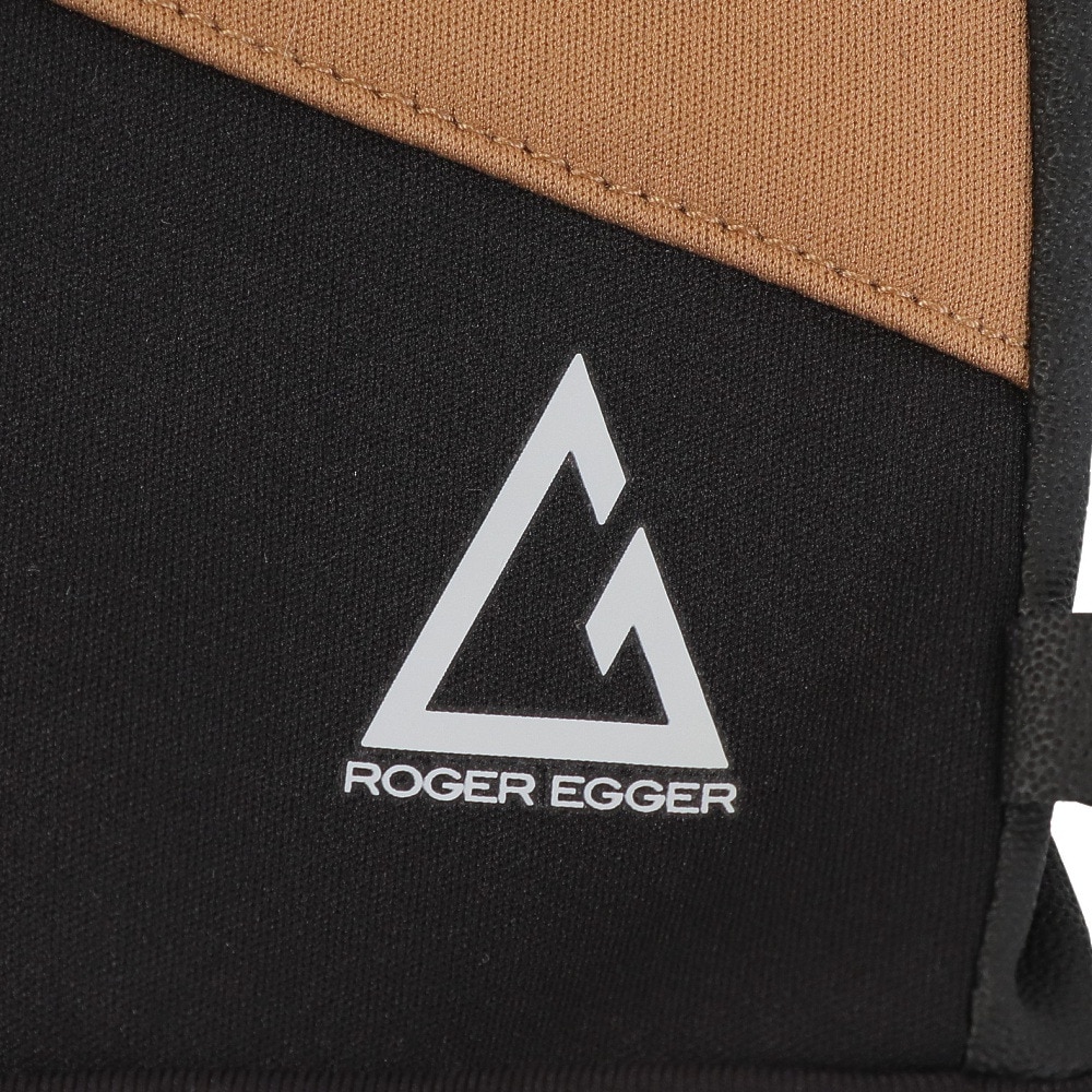 ロジャーエーガー（ROGEREGGER）（メンズ、レディース）手袋 ウインドブレイク 5フィンガーグローブ RE23FSN5700018 MOKA ブラウン