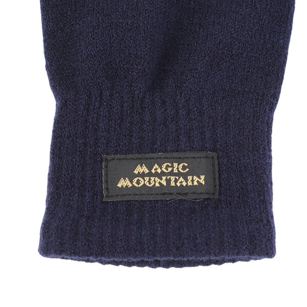 マジックマウンテン（MAGICMOUNTAIN）（メンズ）グローブ 手袋 メリノウォームハンド MMG02 ネイビー