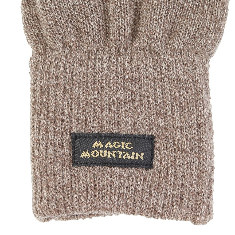 マジックマウンテン（MAGICMOUNTAIN） トレッキング グローブ メリノワッチグラブ MMWATCHG BRN