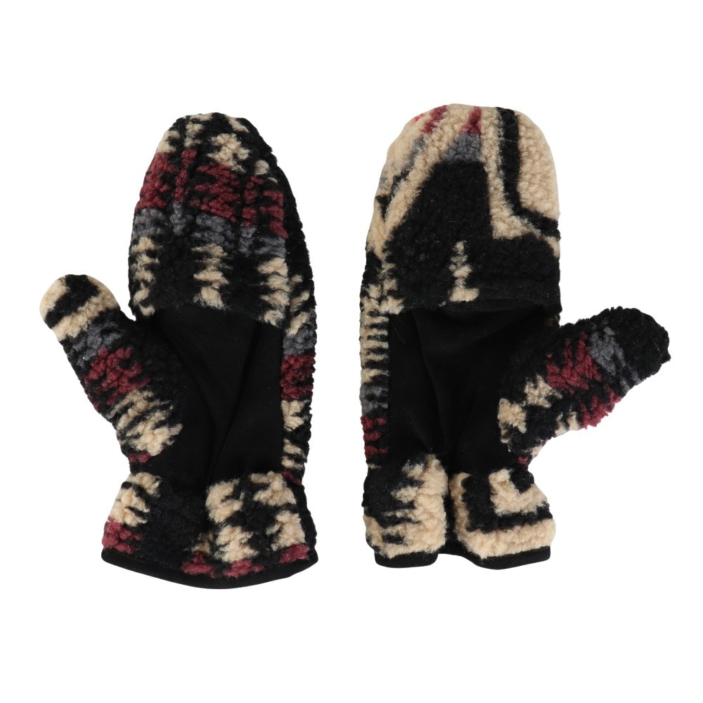 ペンドルトン（PENDLETON）（メンズ、レディース）トレッキング ボア ミトングローブ PDT-000-243030 BLK