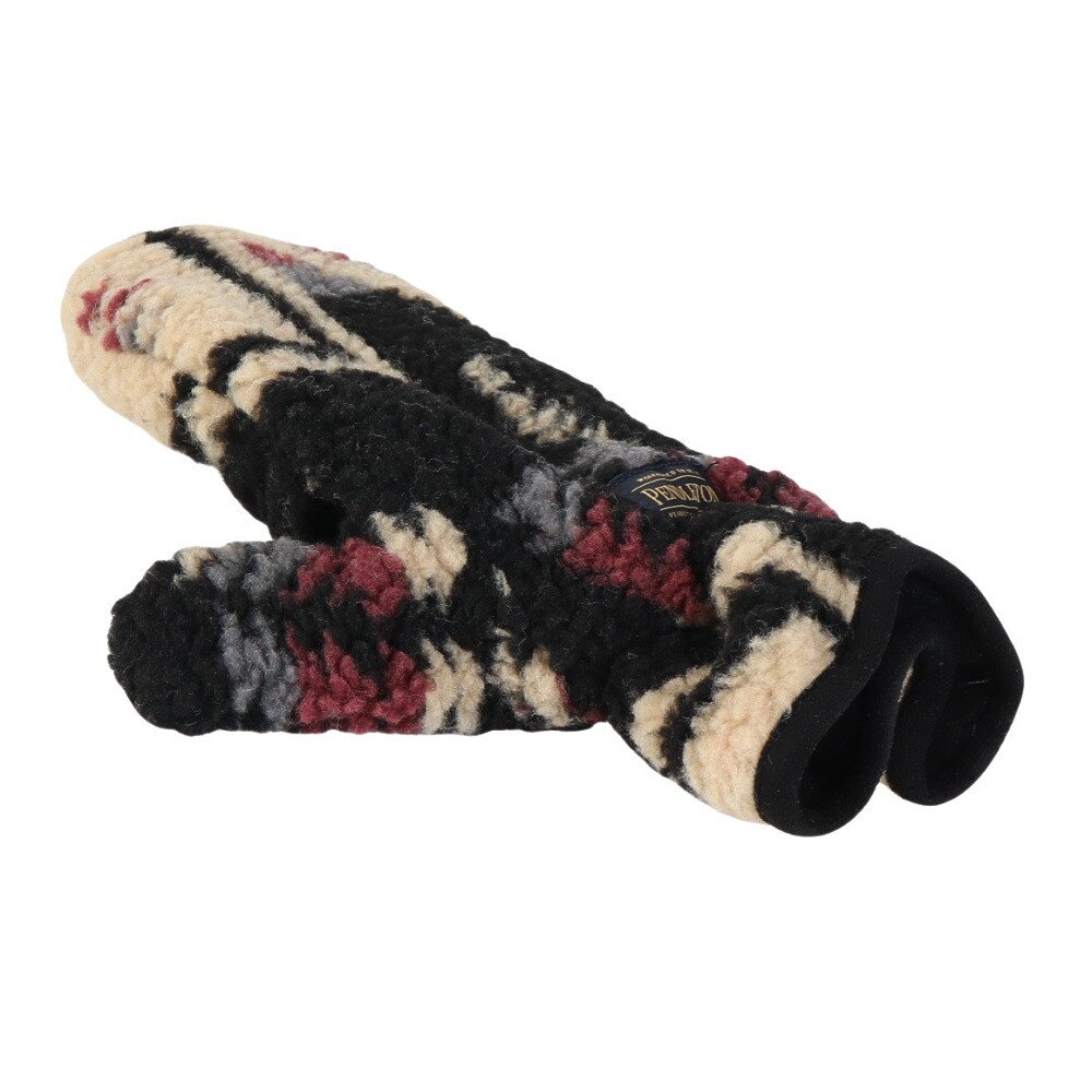 ペンドルトン（PENDLETON）（メンズ、レディース）トレッキング ボア ミトングローブ PDT-000-243030 BLK