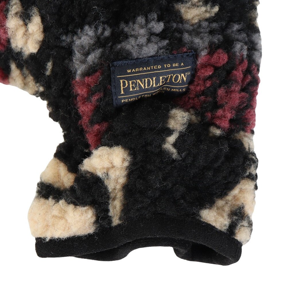 ペンドルトン（PENDLETON）（メンズ、レディース）トレッキング ボア ミトングローブ PDT-000-243030 BLK