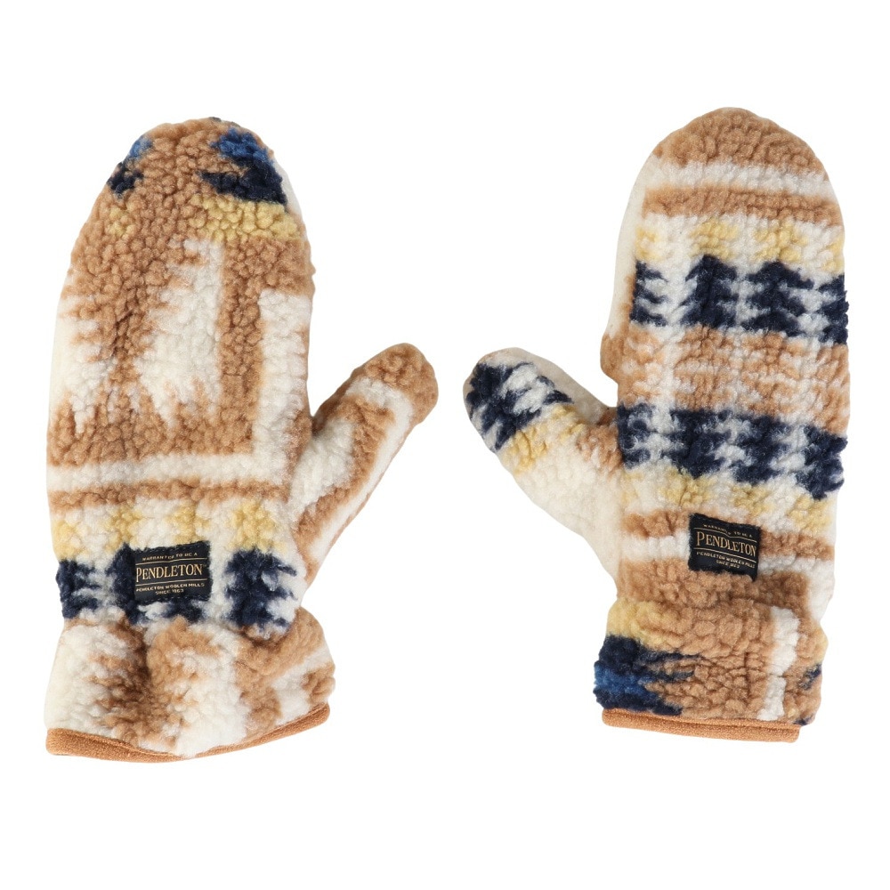 ペンドルトン（PENDLETON）（メンズ、レディース）トレッキング ボア ミトングローブ PDT-000-243030 OWHT