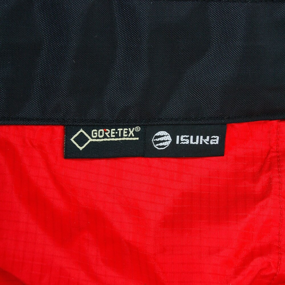 イスカ（ISUKA）（メンズ、レディース）ゴアテックス ゲイター シューズカバー ライトスパッツ 2461-19 レッド