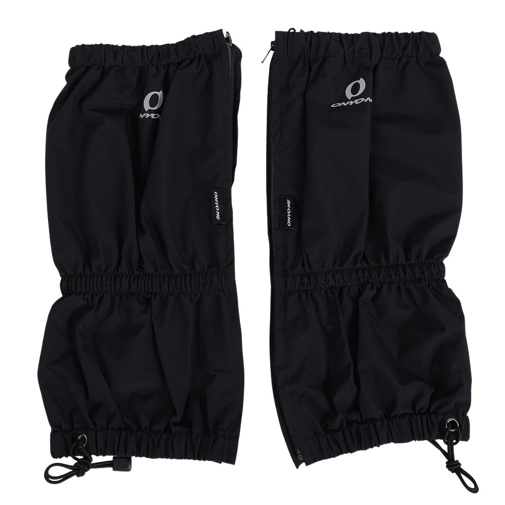 オンヨネ（ONYONE）（メンズ、レディース）フットカバー レインスパッツ ゲイター ODA95074 009 BLACK ブラック 登山用 防水 透湿
