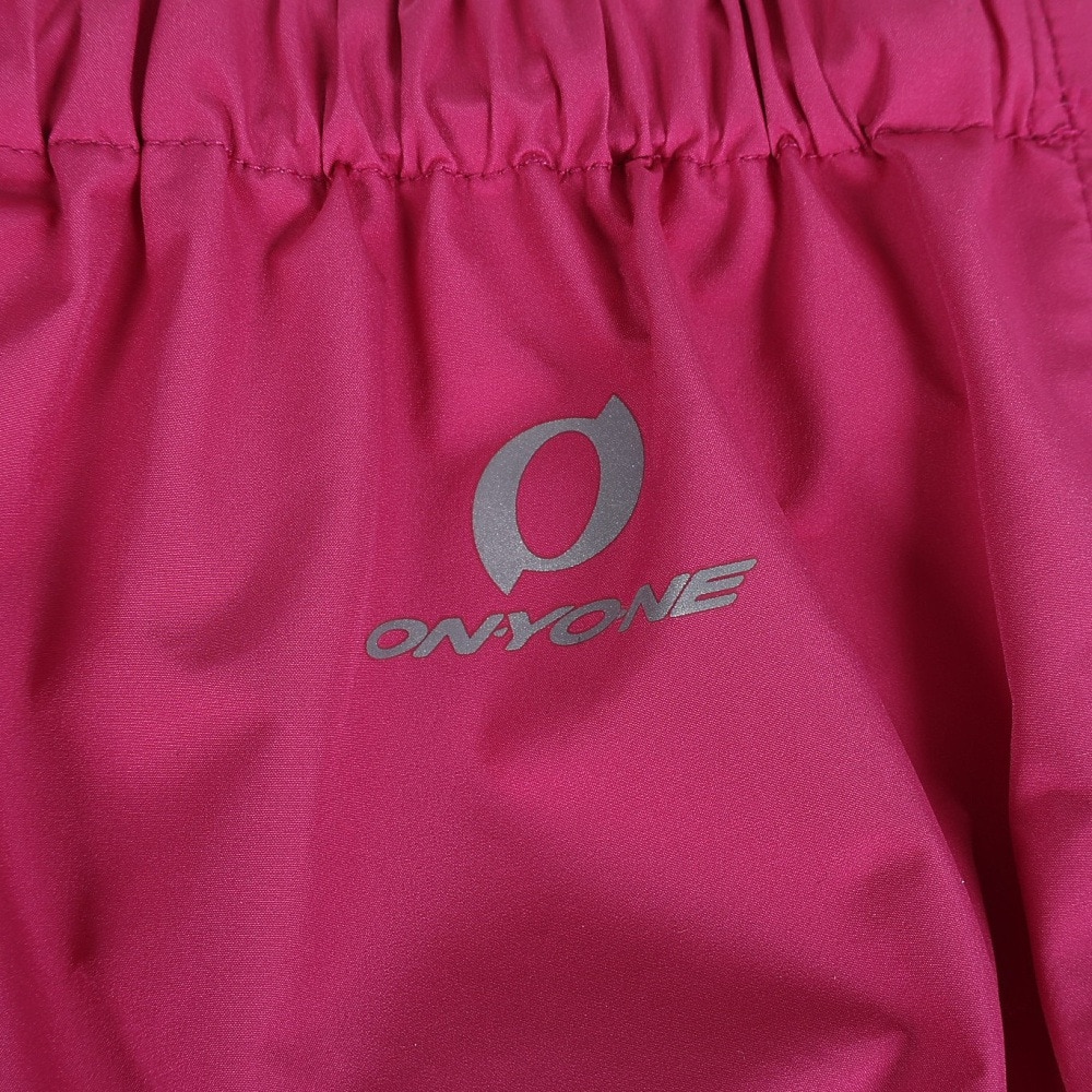 オンヨネ（ONYONE）（メンズ、レディース）フットカバー レインスパッツ ゲイター ODA95074 946009 BERRY BLACK マゼンダ×ブラック 防水