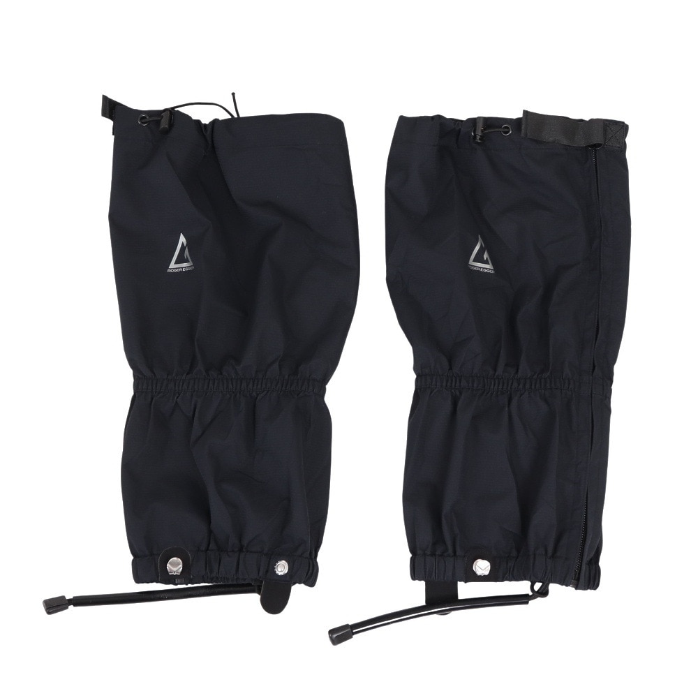ロジャーエーガー（ROGEREGGER）（メンズ、レディース）WPロングスパッツ ゲイター RE23FHY5700017 BLK ブラック 軽量 透湿防水 登山用 雪国