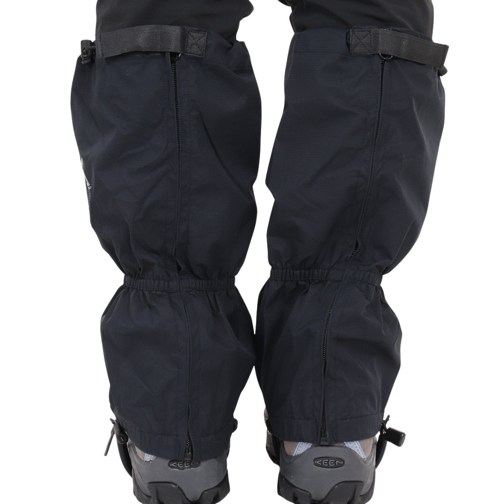 ロジャーエーガー（ROGEREGGER）（メンズ、レディース）WPロングスパッツ ゲイター RE23FHY5700017 BLK ブラック 軽量 透湿防水 登山用 雪国