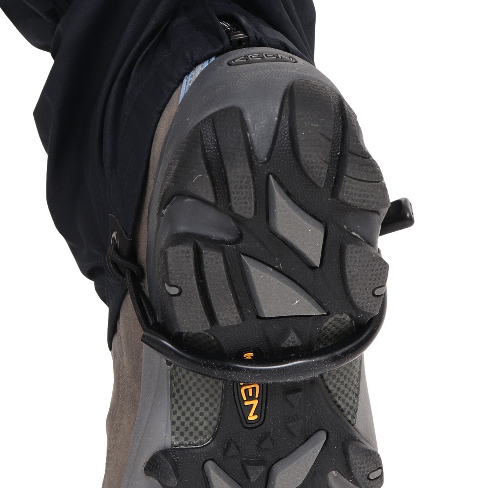 ロジャーエーガー（ROGEREGGER）（メンズ、レディース）WPロングスパッツ ゲイター RE23FHY5700017 BLK ブラック 軽量 透湿防水 登山用 雪国