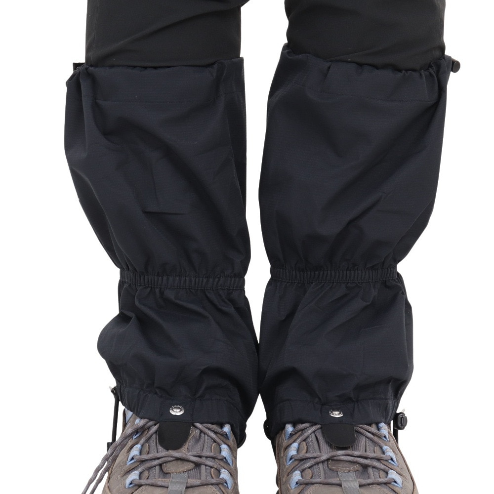 ロジャーエーガー（ROGEREGGER）（メンズ、レディース）WPミドルスパッツ ゲイター RE23FHY5700016 BLK ブラック 防水 登山用 雪国
