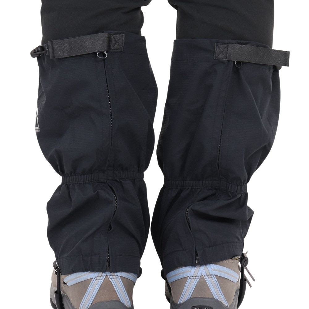 ロジャーエーガー（ROGEREGGER）（メンズ、レディース）WPミドルスパッツ ゲイター RE23FHY5700016 BLK ブラック 防水 登山用 雪国