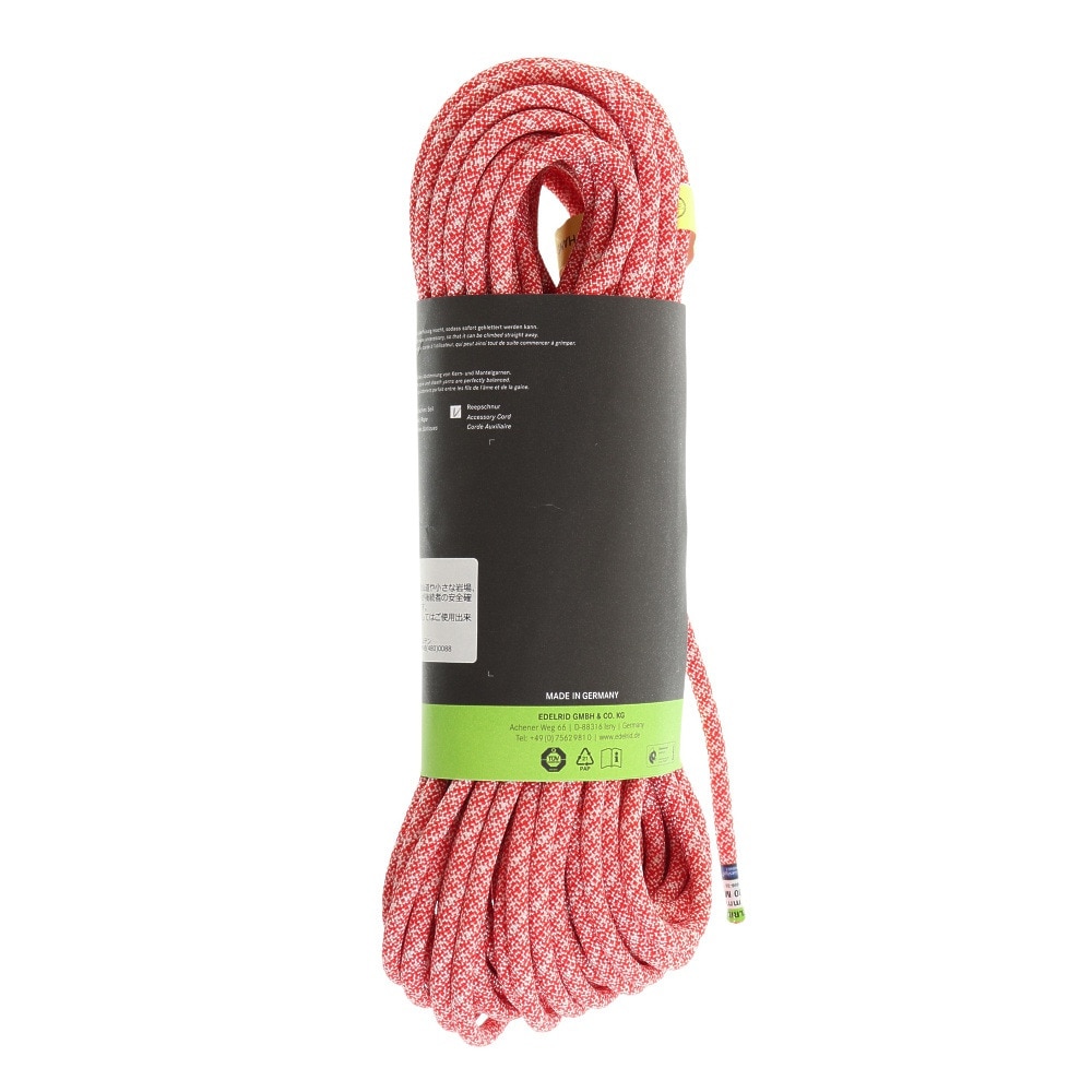 エーデルリッド（EDELRID）（メンズ、レディース）クライミング ロープ ガイドアシストプロドライ 30m ER76036.030 200 レッド