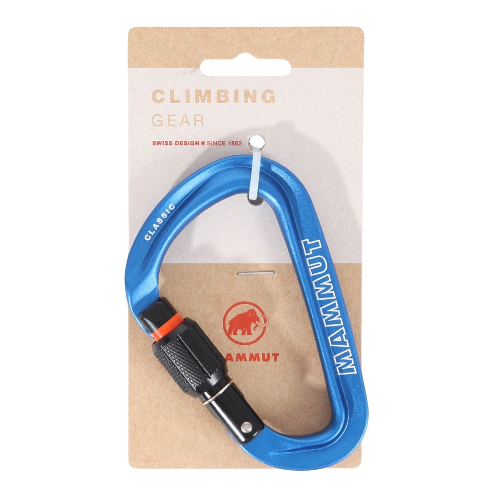 マムート（MAMMUT）（メンズ、レディース）カラビナ 金具 Classic HMS Screwgate Carabiner 2040-02470-1550