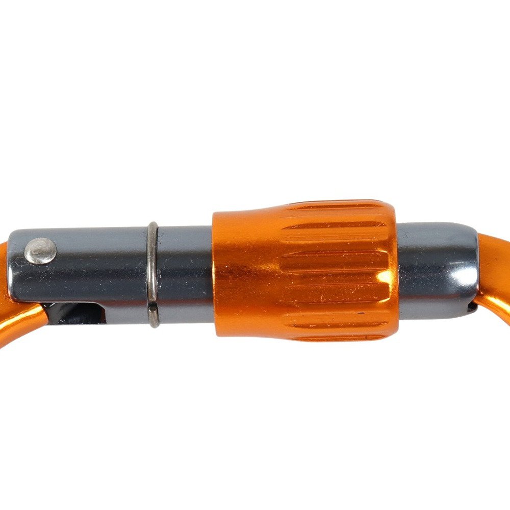 CAMP（カンプ）（メンズ、レディース）防犯 防災 救命 カラビナ キーホルダー オービットロック オレンジ 5292901