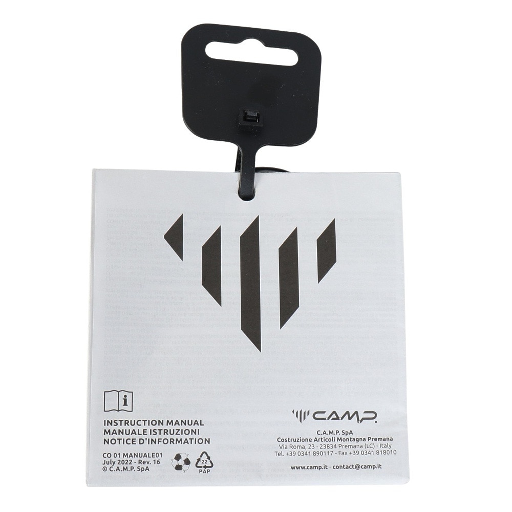 カンプ（CAMP）（メンズ、レディース）防犯 防災 救命 カラビナ キーホルダー オービットロック ガンメタル 5292902