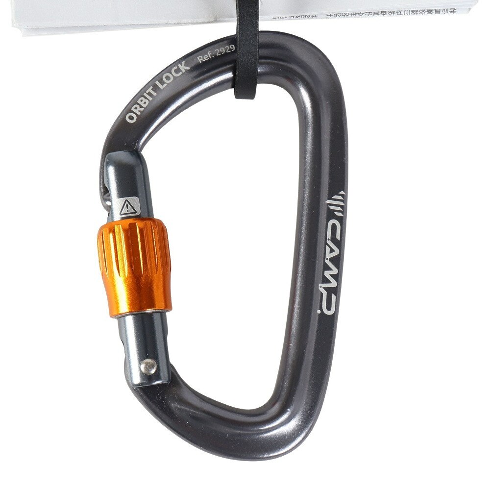 カンプ（CAMP）（メンズ、レディース）防犯 防災 救命 カラビナ キーホルダー オービットロック ガンメタル 5292902