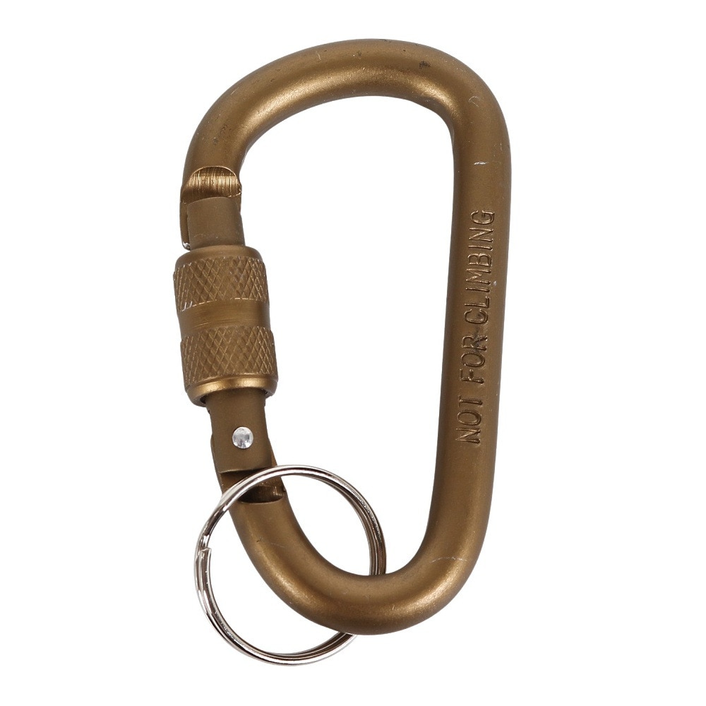 ハイマウント（High MOUNT）（メンズ、レディース）カラビナ 金具 スクリューロック 8 タン 23562