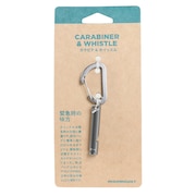 (メンズ、レディース)カラビナ 金具 カラビナ&ホイッスル GY 23582