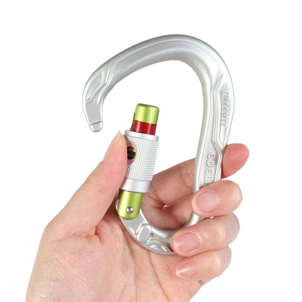 エーデルリッド（EDELRID）（メンズ、レディース）カラビナ 金具 HMS ブレットパーマロック ER73760 SI