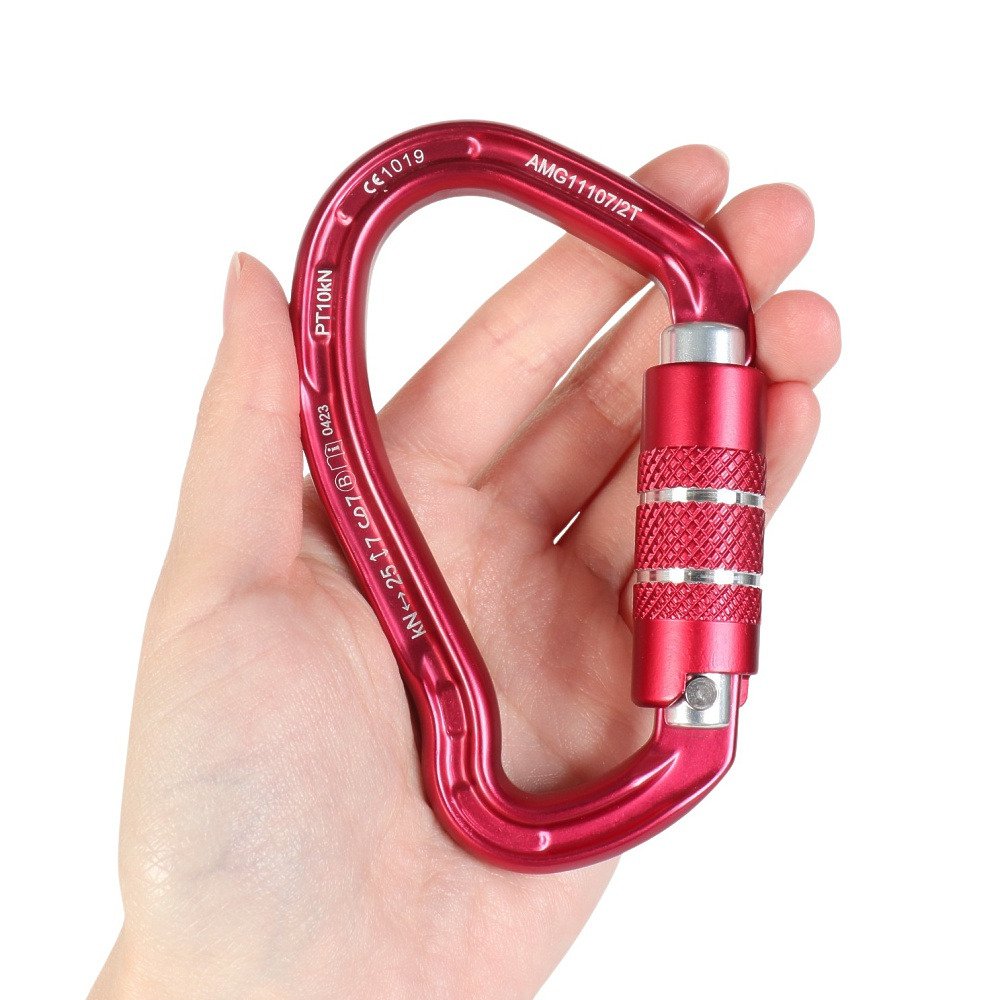 ロックテリクス（roc'teryx）（メンズ、レディース）カラビナ 金具 テトン クイックロック AMG11107/2T Red