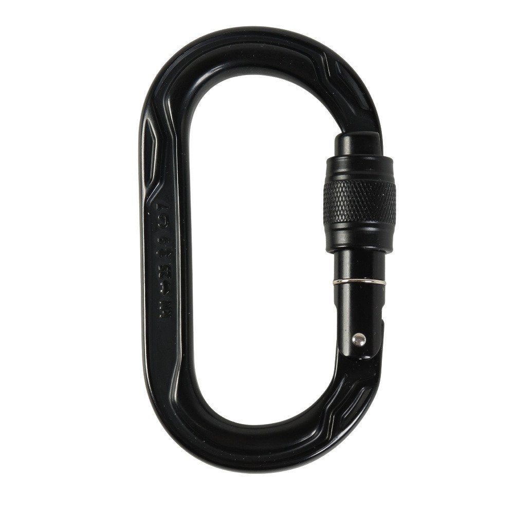 エーデルリッド（EDELRID）（メンズ、レディース、キッズ）カラビナ 金具 オーバルパワー2500スクリュー2 ER85204Kni