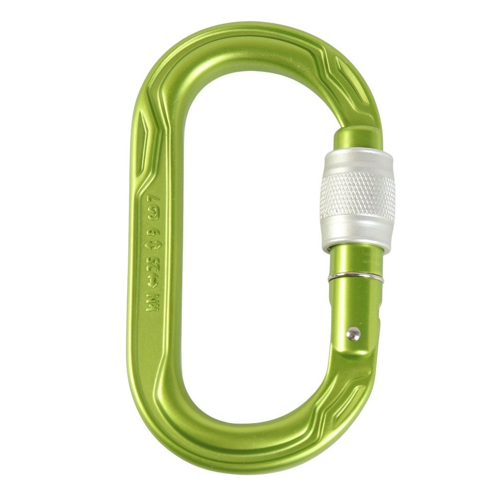 エーデルリッド（EDELRID）（メンズ、レディース、キッズ）カラビナ 金具 オーバルパワー2500スクリュー2 ER85204Oas