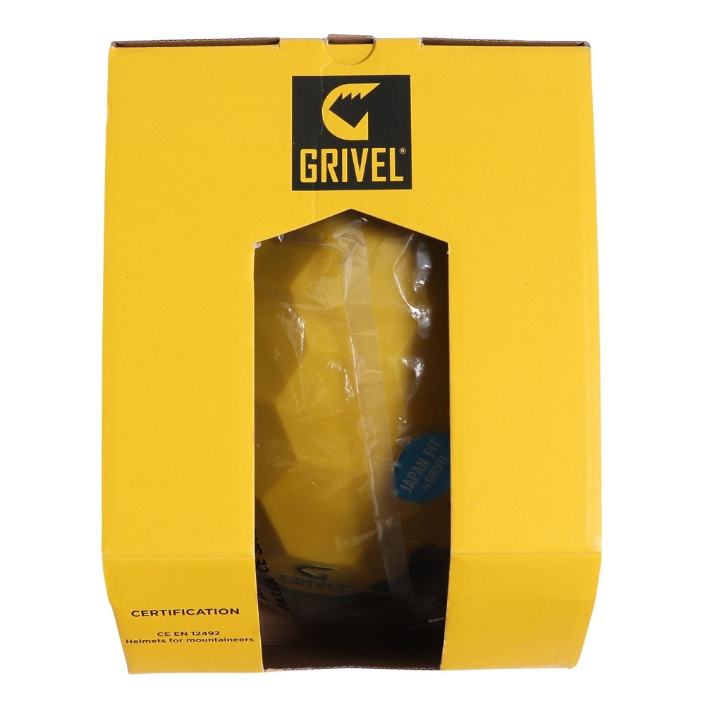 グリベル（GRIVEL）（メンズ、レディース）クライミング 登山 ヘルメット ミュータント GV-HEMUT S イエロー 防災用品 災害 非常用 