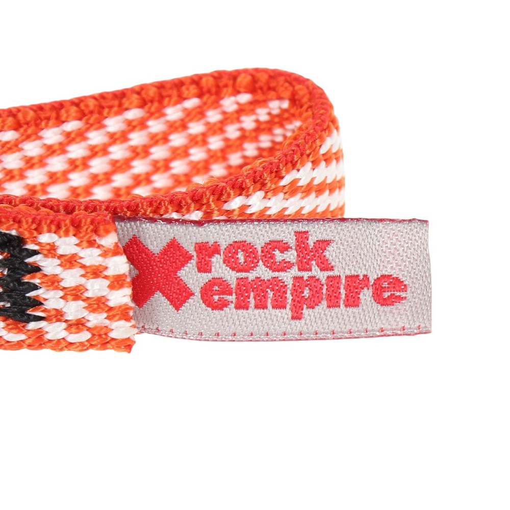 ロックエンパイア（ROCK EMPIRE）（メンズ、レディース）クライミング ロープ ダイニーマスリング 12/180 22 RE526X180 ORG オレンジ 強度22kN
