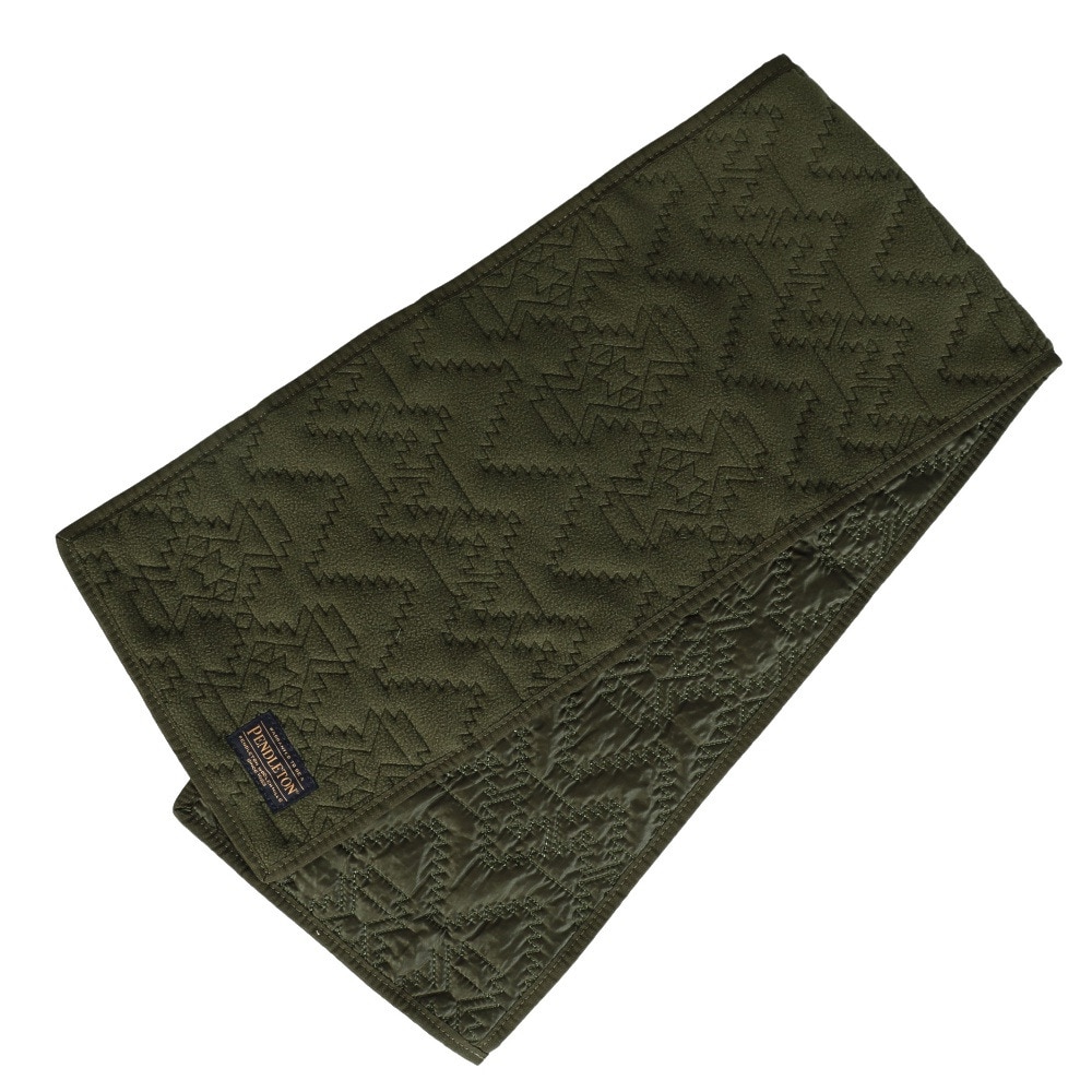 ペンドルトン（PENDLETON）（メンズ、レディース）ネックウォーマー フリースQTマフラー PDT-000-243015 OLIVE