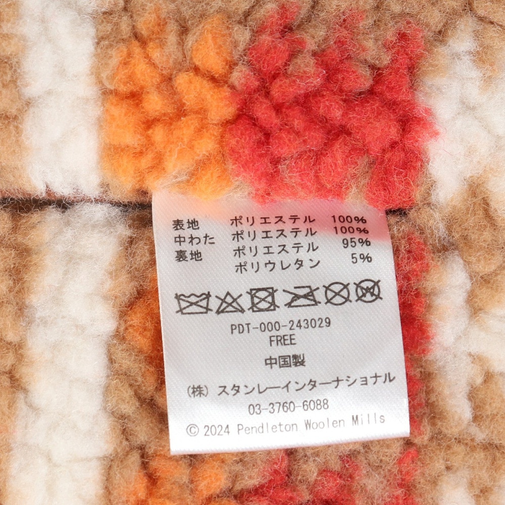 ペンドルトン（PENDLETON）（メンズ、レディース）ネックウォーマー ボアマフラー PDT-000-243029 BEG