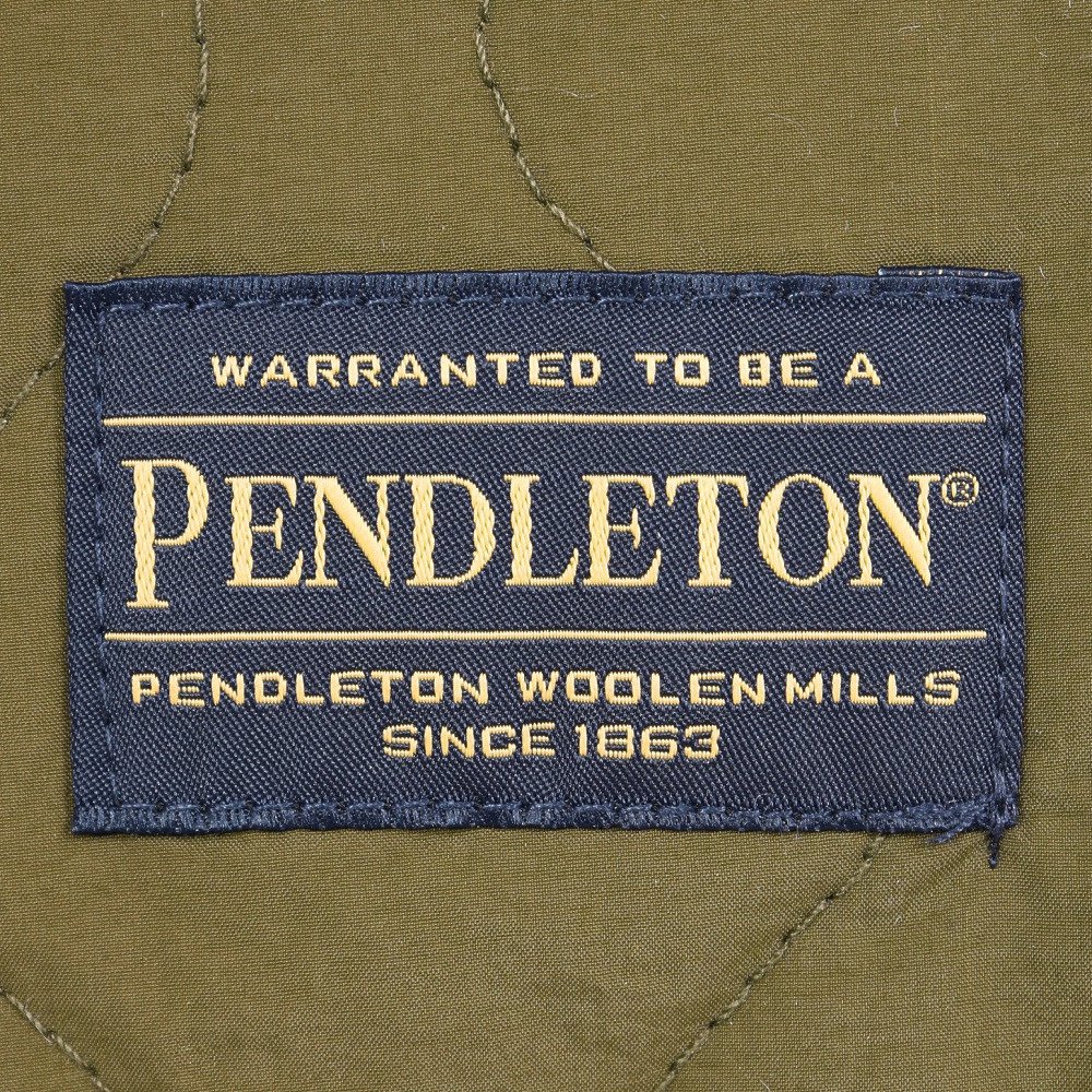 ペンドルトン（PENDLETON）（メンズ、レディース）キルティングマフラー PDT-000-253028 OLIVE