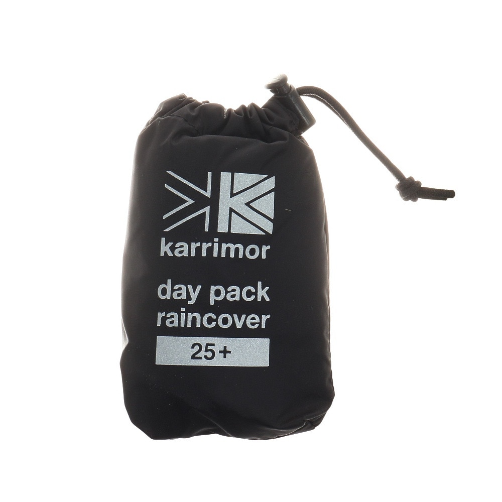 カリマー（karrimor）（メンズ、レディース）リュック バックパック レインカバー 25 501107-9000 ブラック 25L+ 登山用小物 防水 コンパクト収納