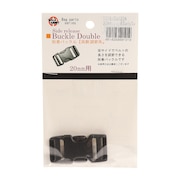 (メンズ、レディース)登山用小物 サイドリリース バックルダブル 20mm用 5616