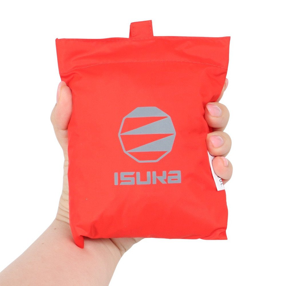 イスカ（ISUKA）（メンズ、レディース、キッズ）登山用小物 ベーシックデイパックカバー 20L 264719 レッド
