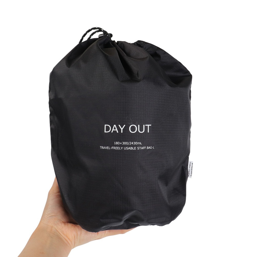 DAYOUT（DAYOUT）（メンズ）収納バッグ 登山用小物 USABLE スタッフバッグ L DO029-L-BLACK ブラック 2.4L