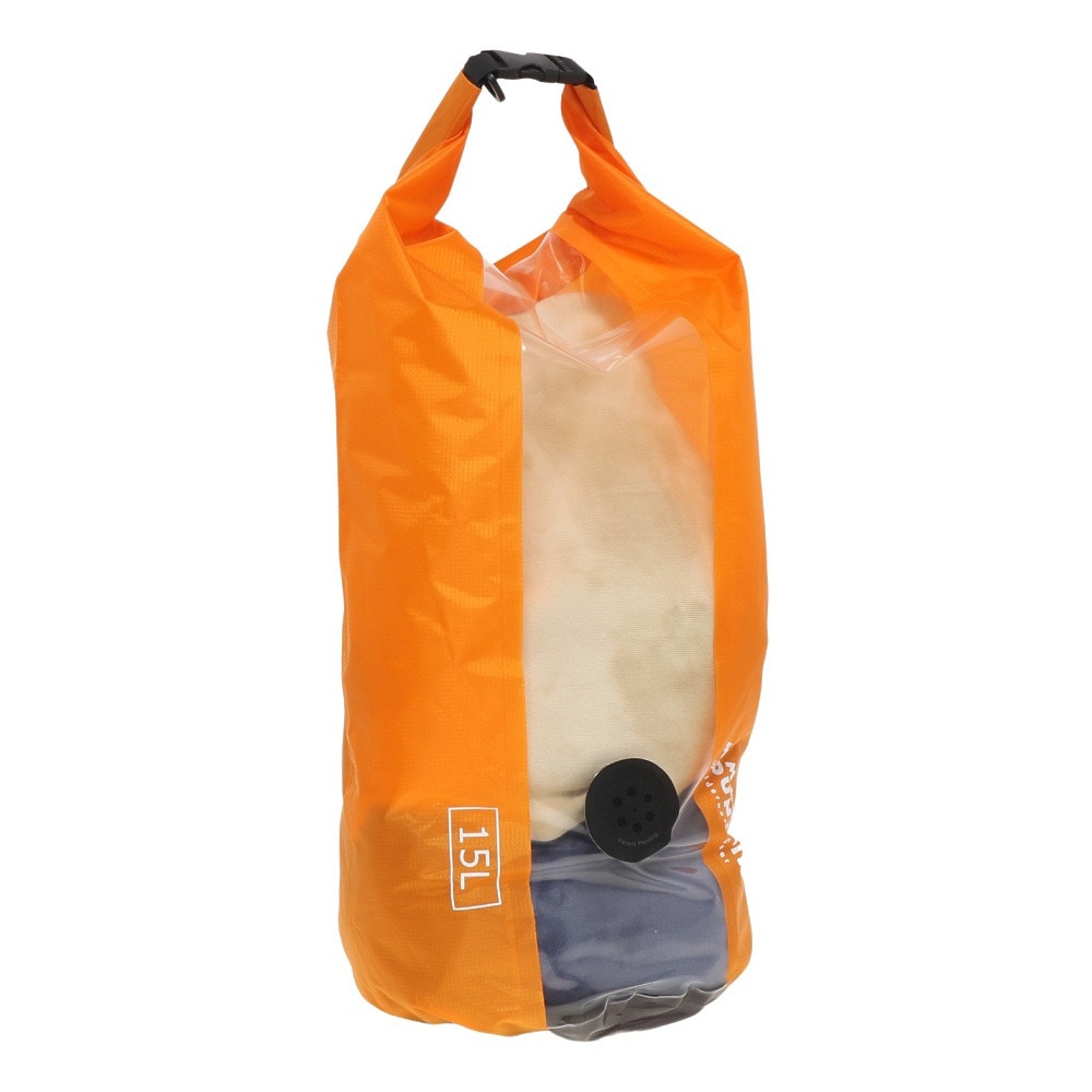 マジックマウンテン（MAGICMOUNTAIN）（メンズ、レディース）圧縮バッグ コンプレスドライバッグ 15L MMCPDB15L オレンジ