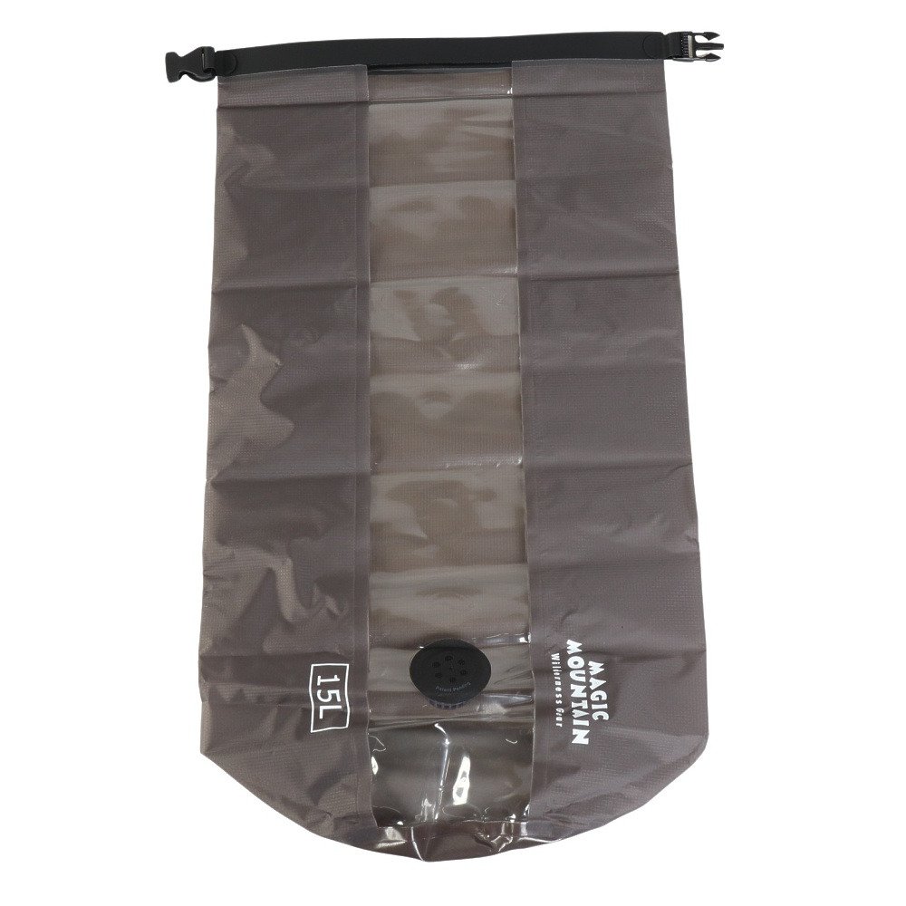 マジックマウンテン（MAGICMOUNTAIN）（メンズ、レディース）登山用小物 コンプレスドライバッグ 15L MMCPDB15LGY
