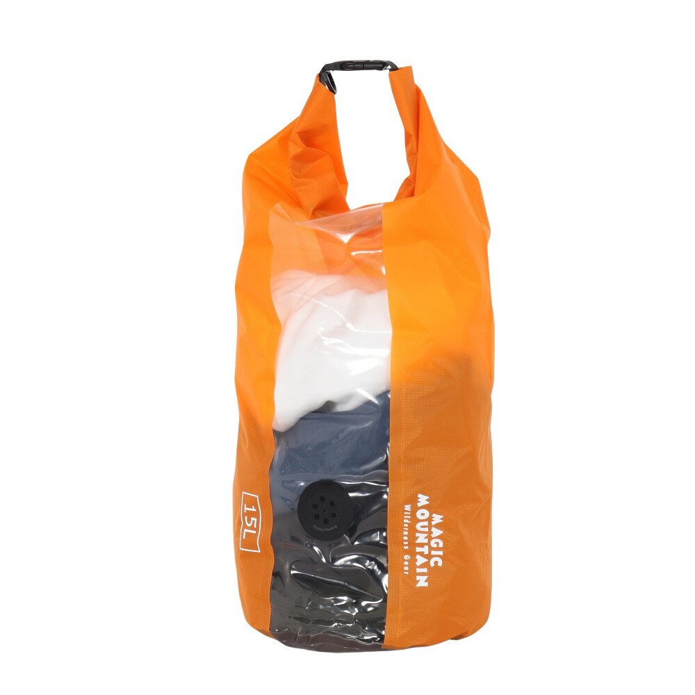 マジックマウンテン（MAGICMOUNTAIN）（メンズ、レディース、キッズ）登山用小物 コンプレスドライバック 15L MMCPDB15L