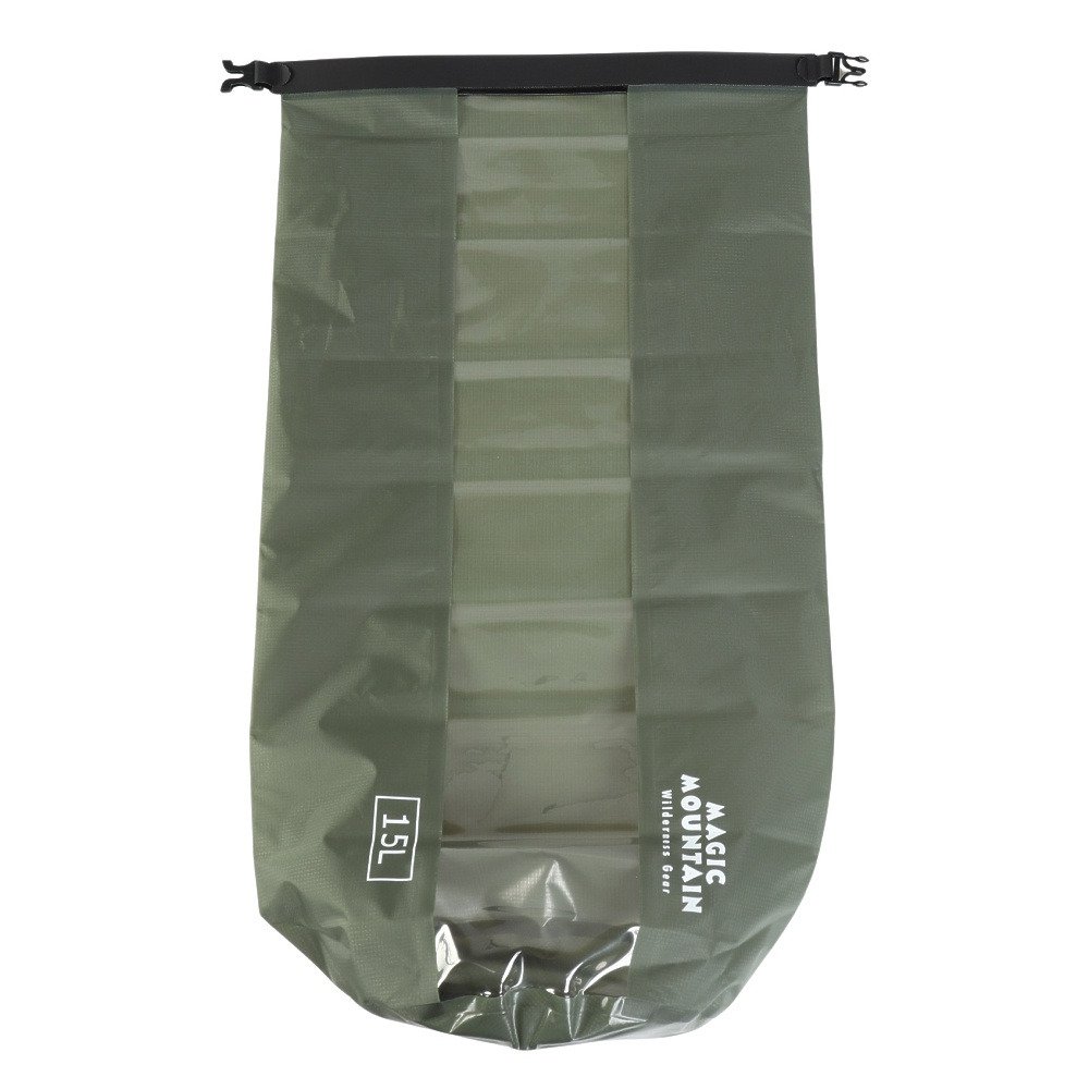 マジックマウンテン（MAGICMOUNTAIN）（メンズ、レディース）登山用小物 ドライバッグ 15L MMDB15L Gre