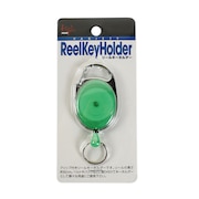(メンズ、レディース)リールキーホルダー グリーン 11237 Green